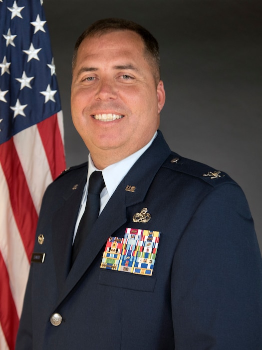 Official Photo of Colonel Joseph Leonard, the 108th Wing Vice Commander.