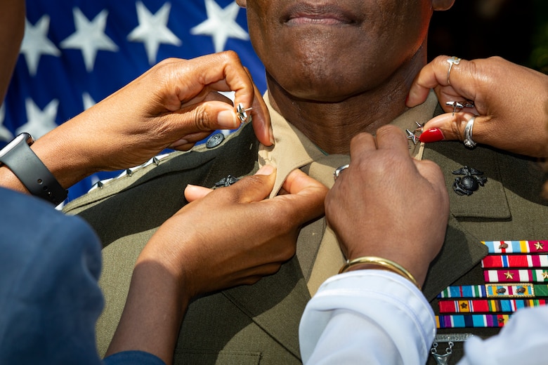 Gen. Michael Langley becomes the Marine Corps' first Black four-star general