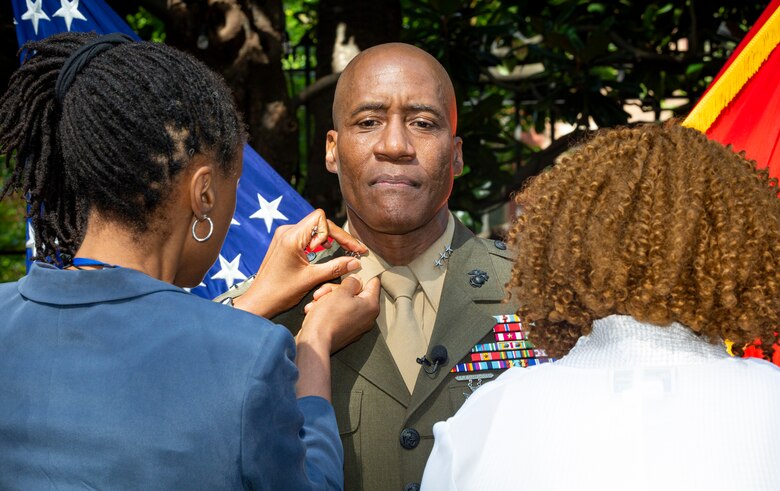 Gen. Michael Langley becomes the Marine Corps' first Black four-star ...