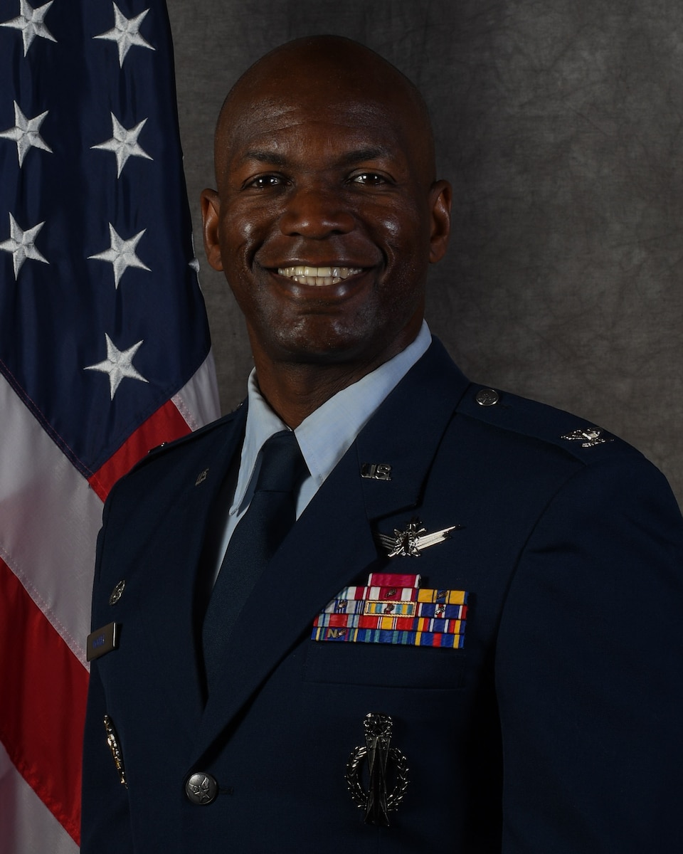 Col. Kenneth McGhee, Commander of the 91st Missile Wing at Minot Air Force Base, N.D.