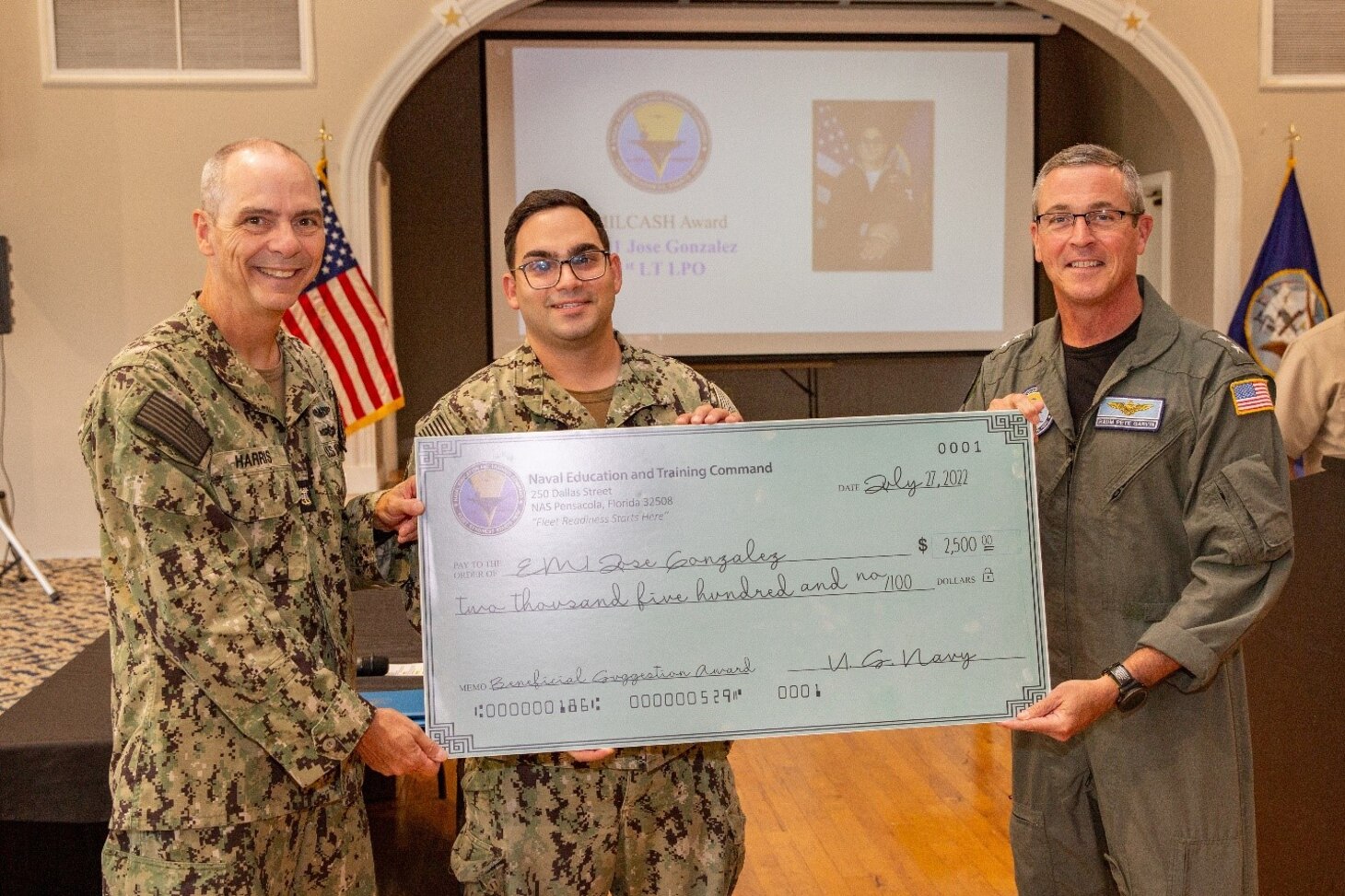 NETC Sailor Receives BeneSuggs Award