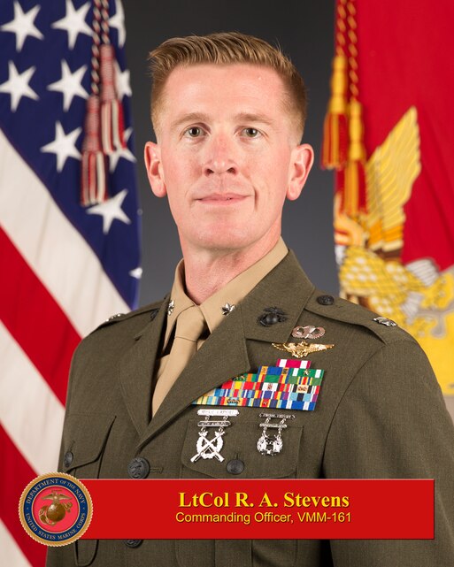 Lieutenant Colonel Ryan A. Stevens > 3rd Marine Aircraft Wing > Biography