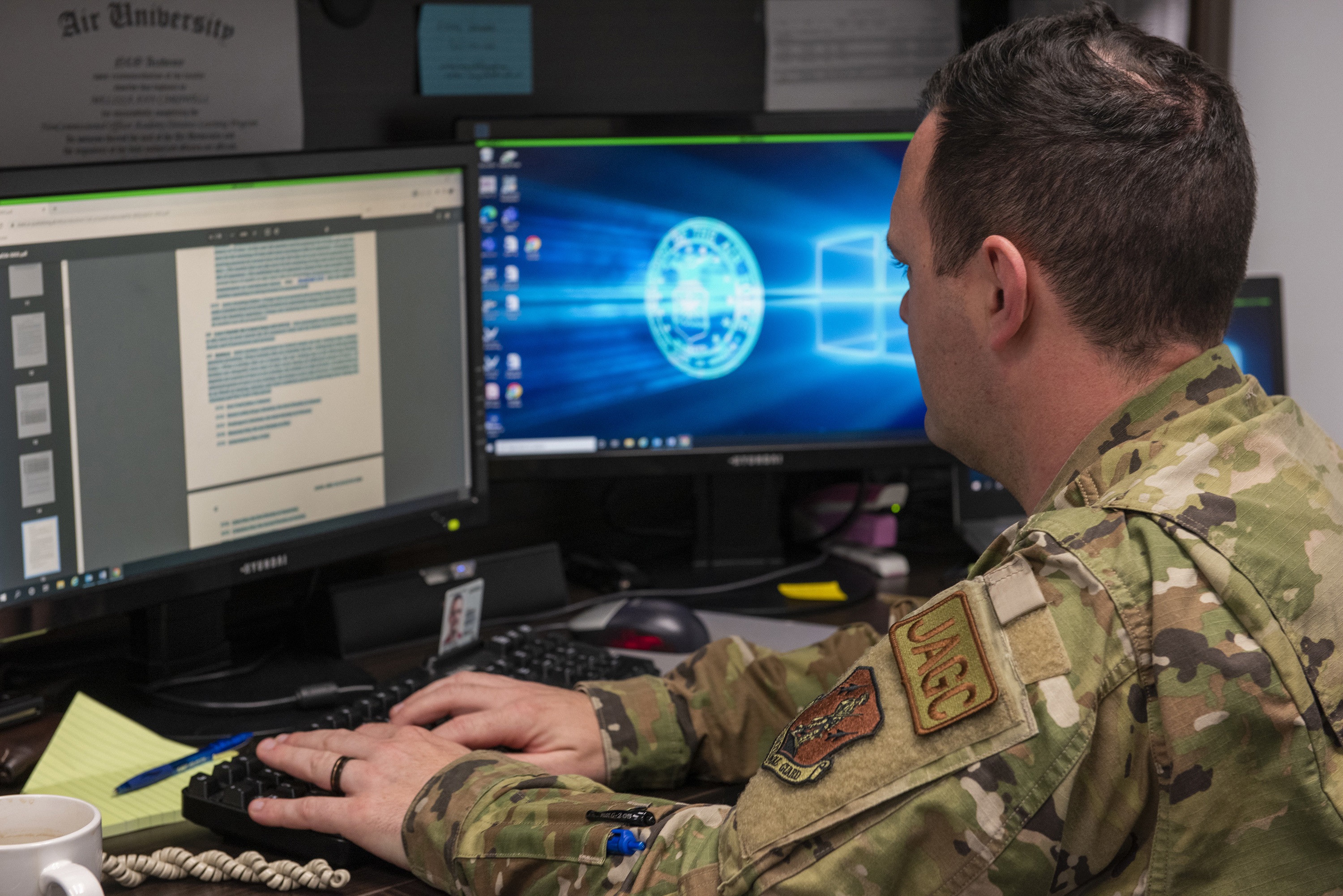 From Refugee to Ohio National Guard Airman and Lawyer > National Guard