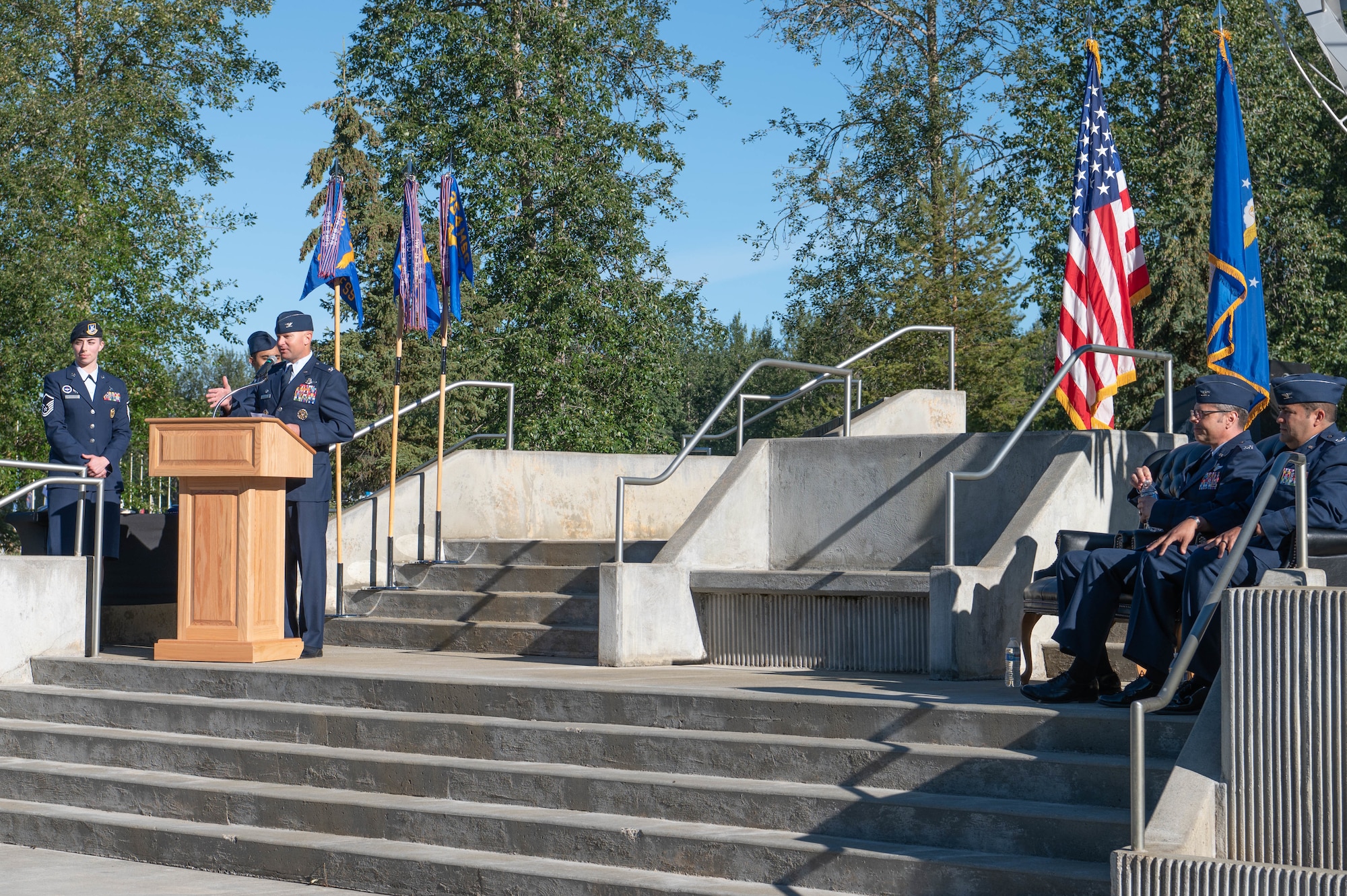 Col Antonio Alvarado assumes command of 354th MSG