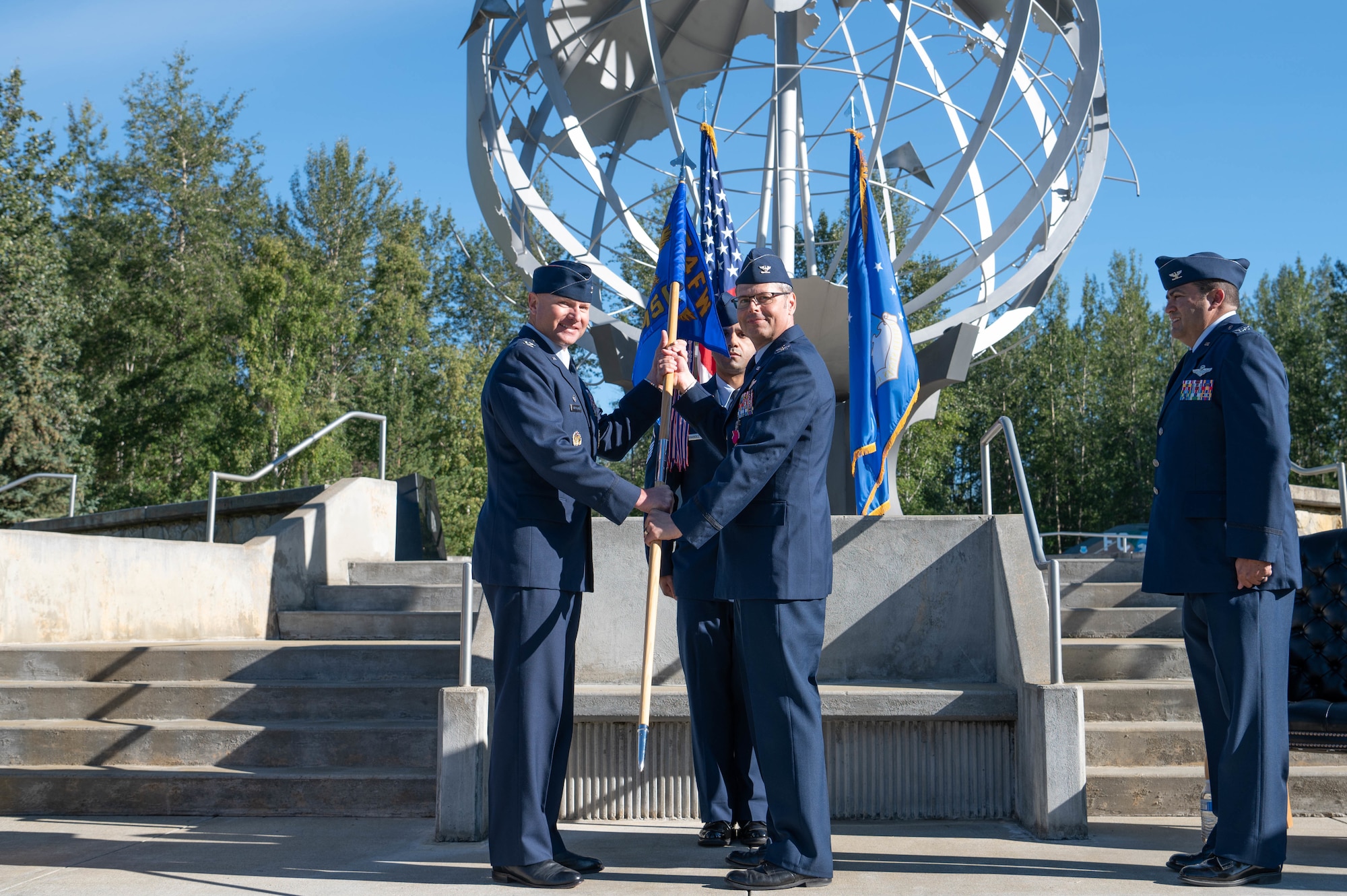 Col Antonio Alvarado assumes command of 354th MSG