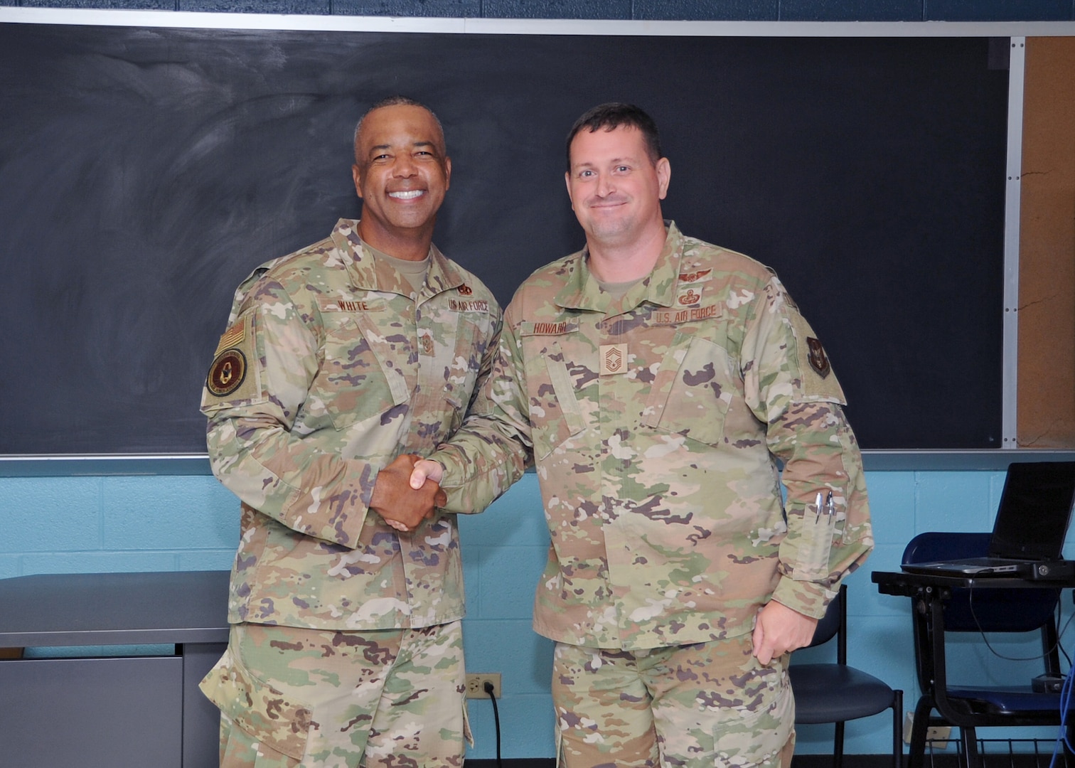 AFRC Command Chief visits 433rd TRS