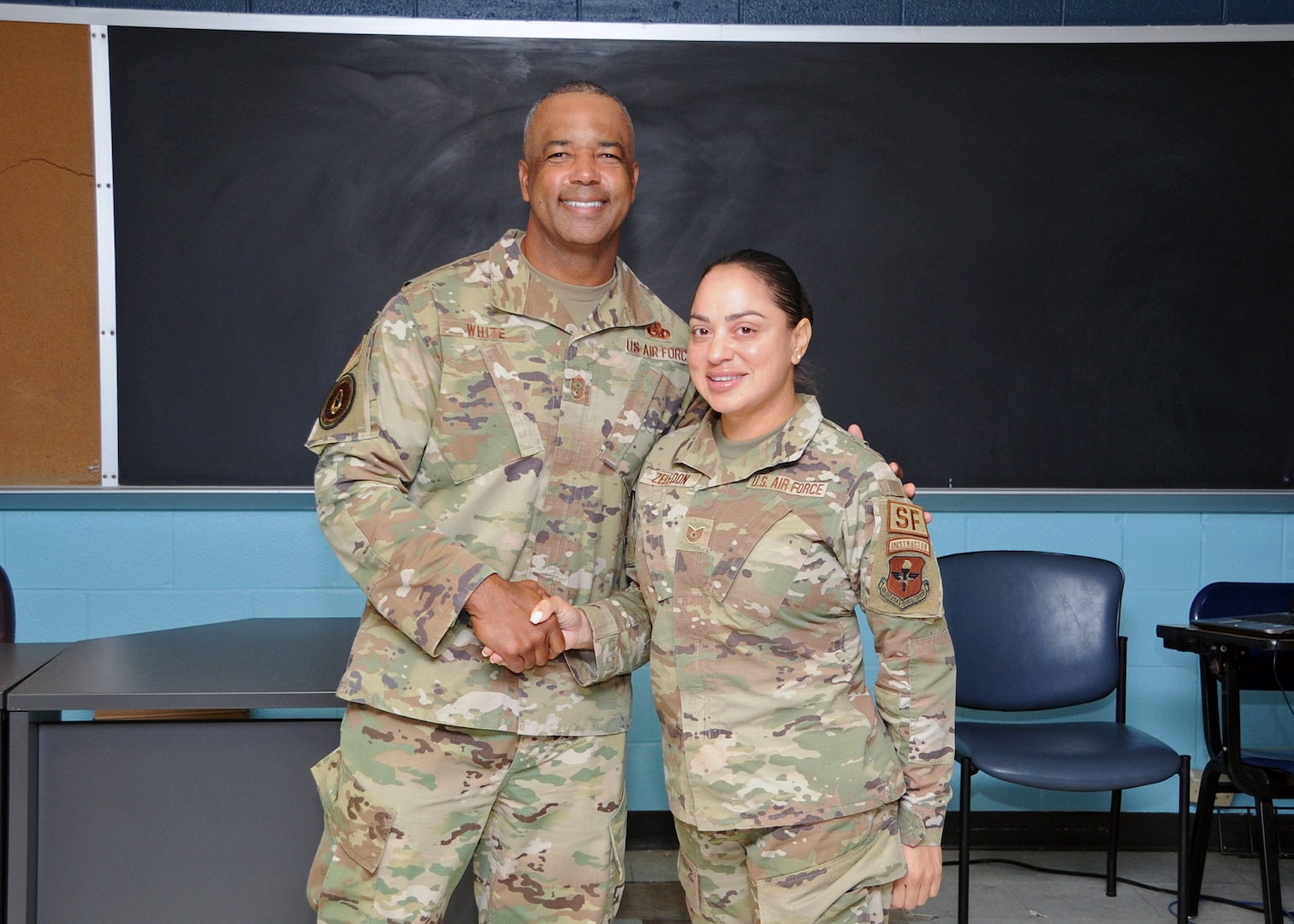 AFRC Command Chief visits 433rd TRS