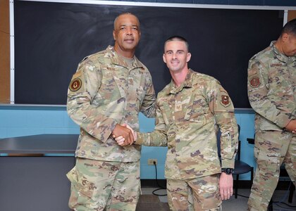 AFRC Command Chief visits 433rd TRS