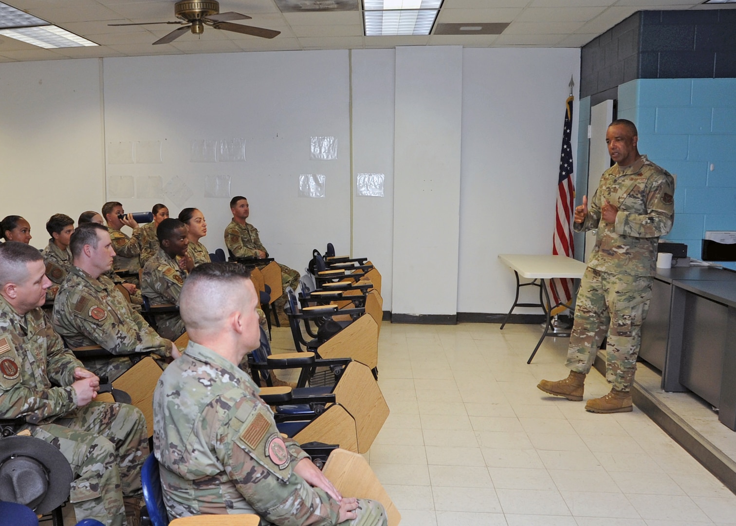 AFRC Command Chief visits 433rd TRS