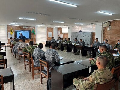 IAAFA teaches in Colombia