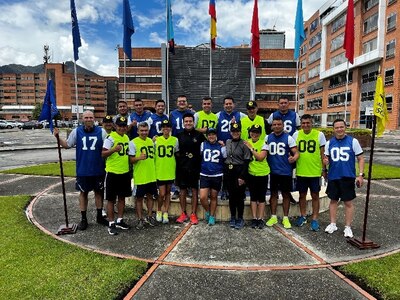 IAAFA teaches in Colombia