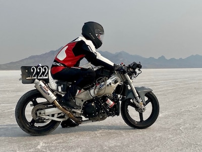 Mad Max motorcycle, a 2002 Suzuki TL1000