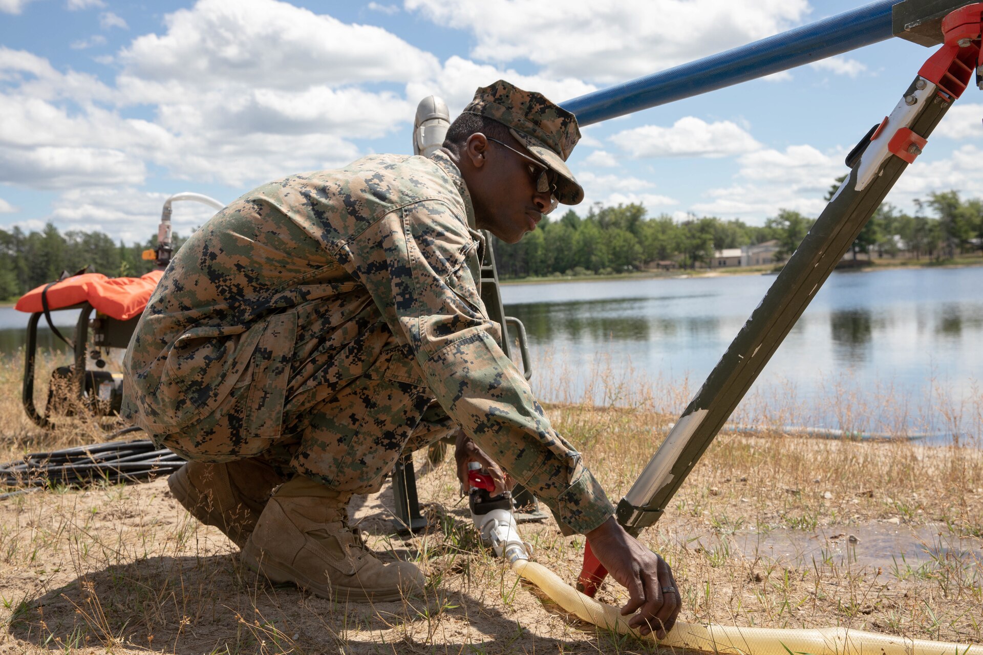 Northern Strike 22-2 Provides New Training Environment to the Marine Air Wing Support Squadron 471