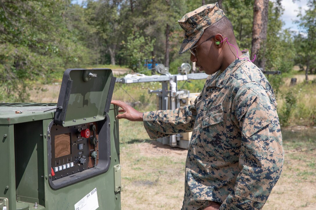 Northern Strike 22-2 Provides New Training Environment to the Marine Air Wing Support Squadron 471