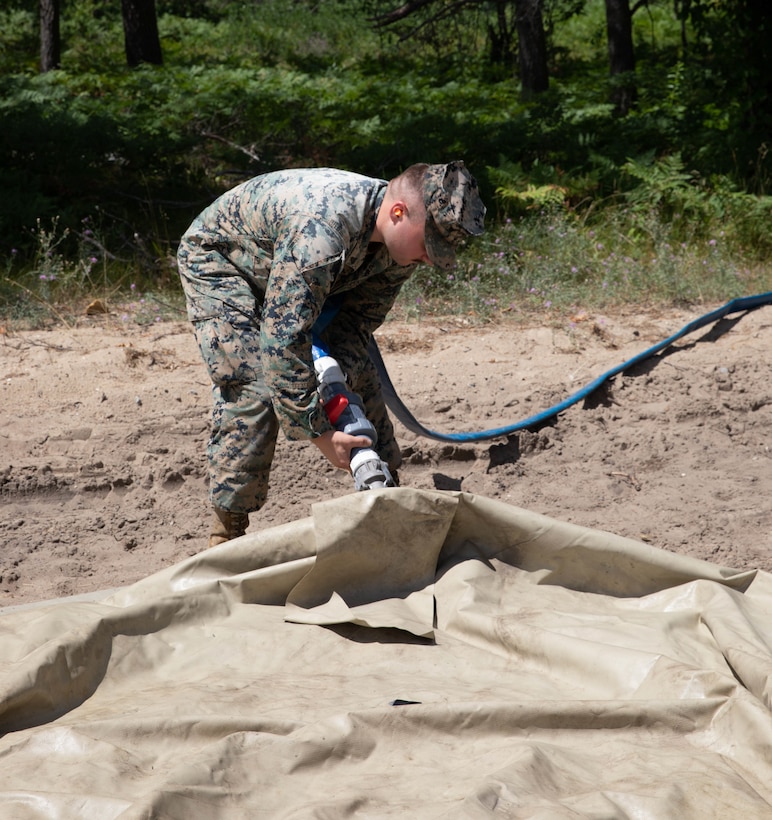Northern Strike 22-2 Provides New Training Environment to the Marine Air Wing Support Squadron 471