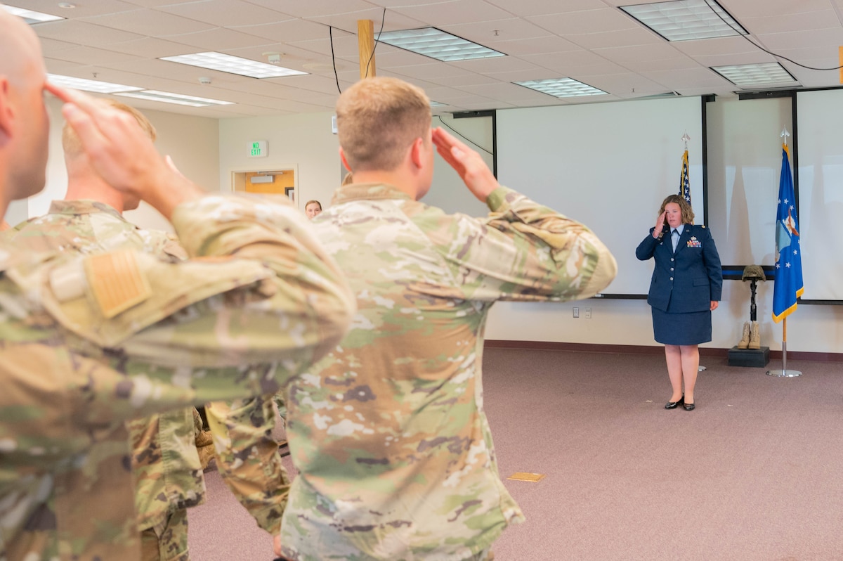 354th SFS welcomes new commander