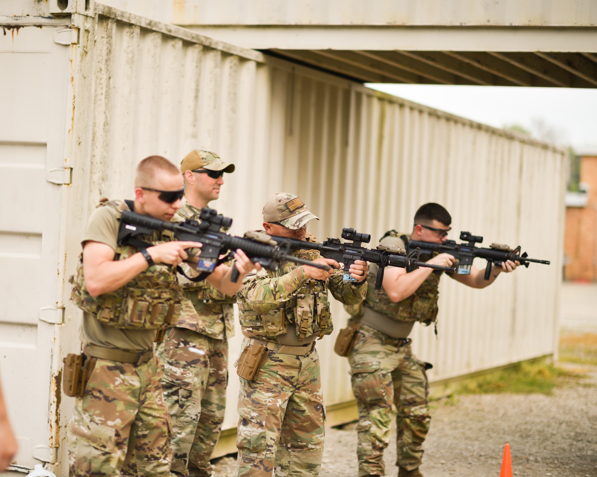 Photo of 183 SFS participating in weapons sustainment training
