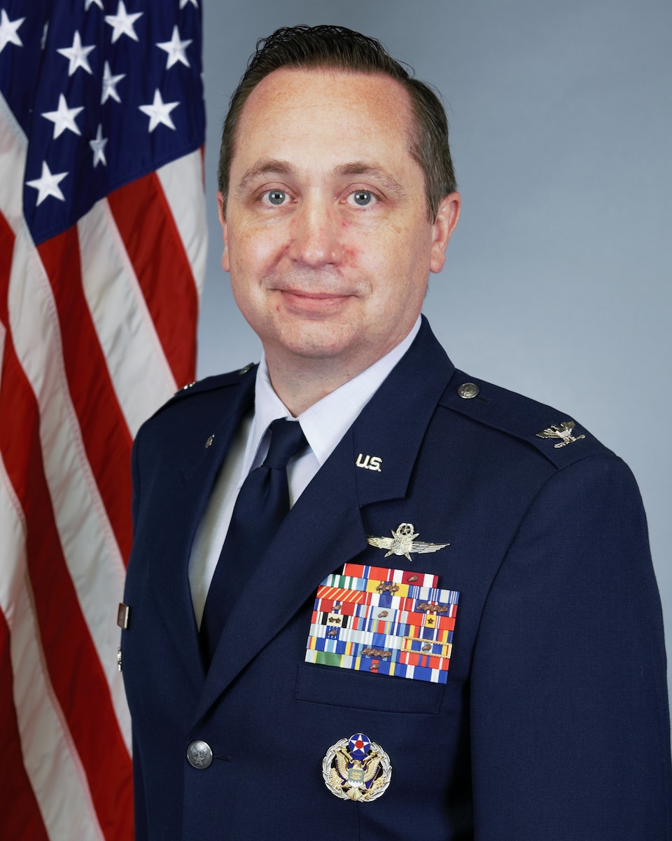 Colonel Ryan J. Vetter, 374th Mission Support Group Commander