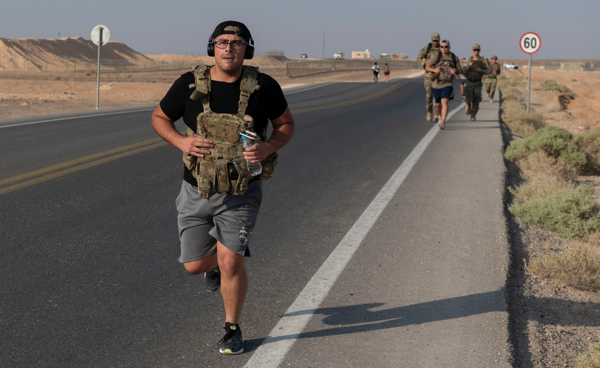 “The Red Tail Defenders Association launched a 31 mile ruck to commemorate the fallen warriors from that mission” says Staff Sergeant Beatriz Munoz, 332d Security Forces Squadron, Combined Defense Operation Center Controller, who participated in the ruck. The ruck started Sunday, Aug 7th, 2022 at 0630 at the passenger terminal. The intention was to ruck 6.2 miles Sunday through the following Thursday. Participants were highly encouraged to wear additional weight on their bodies as those that were lost were in combat battle gear. Every morning, before each ruck, volunteers started by reading the backstory of six individuals killed during the mission and proceeded to ruck.