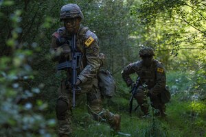 U.S. Army Europe and Africa Best Squad Competition in Grafenwoehr, Germany, August 8-12, 2022.