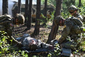 U.S. Army Europe and Africa Best Squad Competition in Grafenwoehr, Germany, August 8-12, 2022.