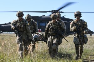 U.S. Army Europe and Africa Best Squad Competition in Grafenwoehr, Germany, August 8-12, 2022.