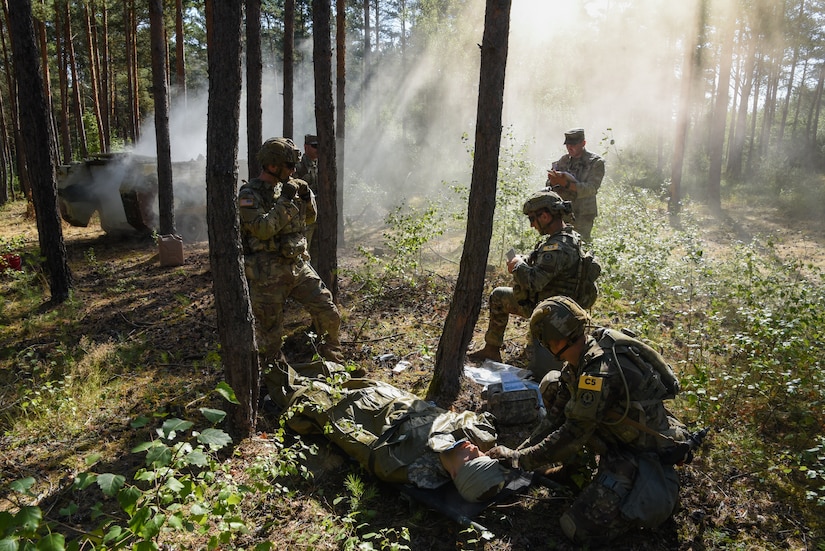 U.S. Army Europe and Africa Best Squad Competition in Grafenwoehr, Germany, August 8-12, 2022.