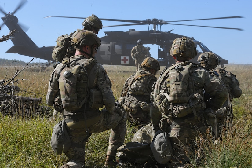 U.S. Army Europe and Africa Best Squad Competition in Grafenwoehr, Germany, August 8-12, 2022.