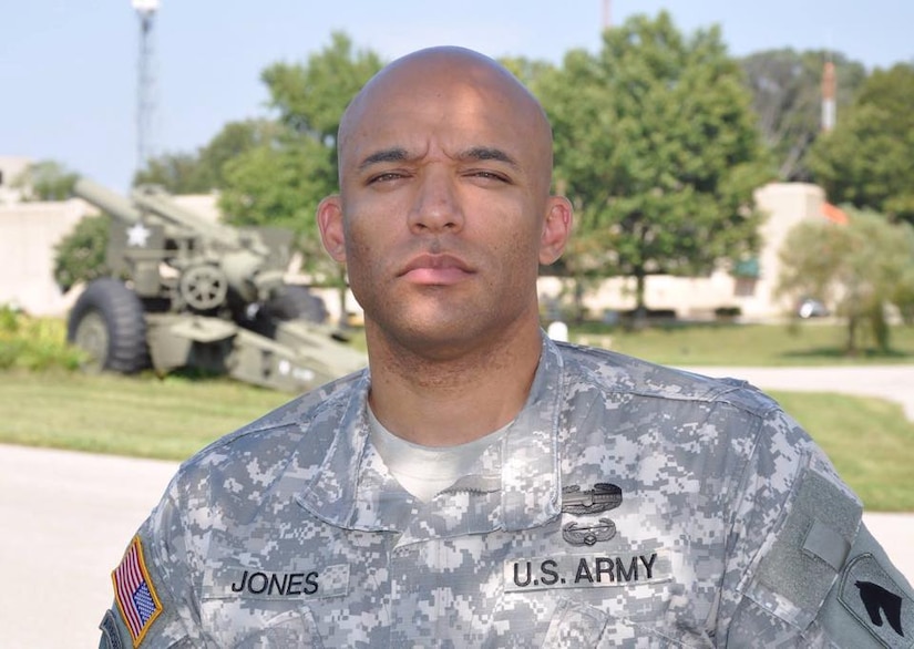 Career photos spanning the 20 plus careeer of of Col. Shaune Jones, Kentucky National Guard (Courtesy Footage)