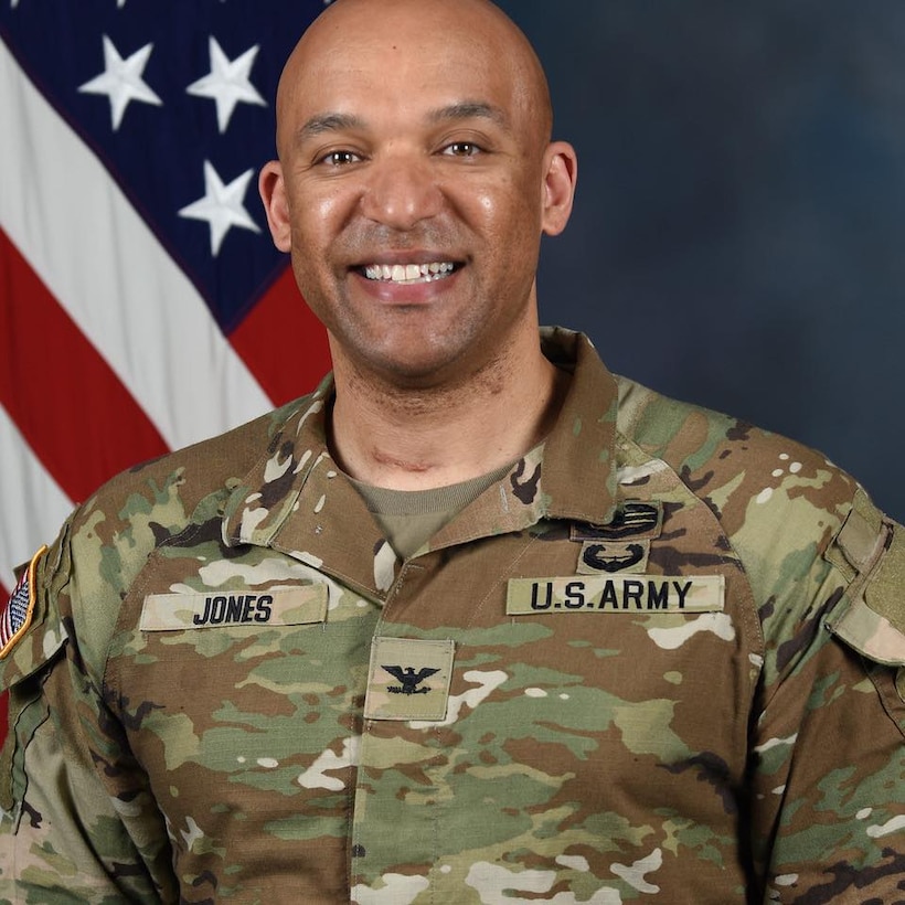 Career photos spanning the 20 plus careeer of of Col. Shaune Jones, Kentucky National Guard (Courtesy Footage)