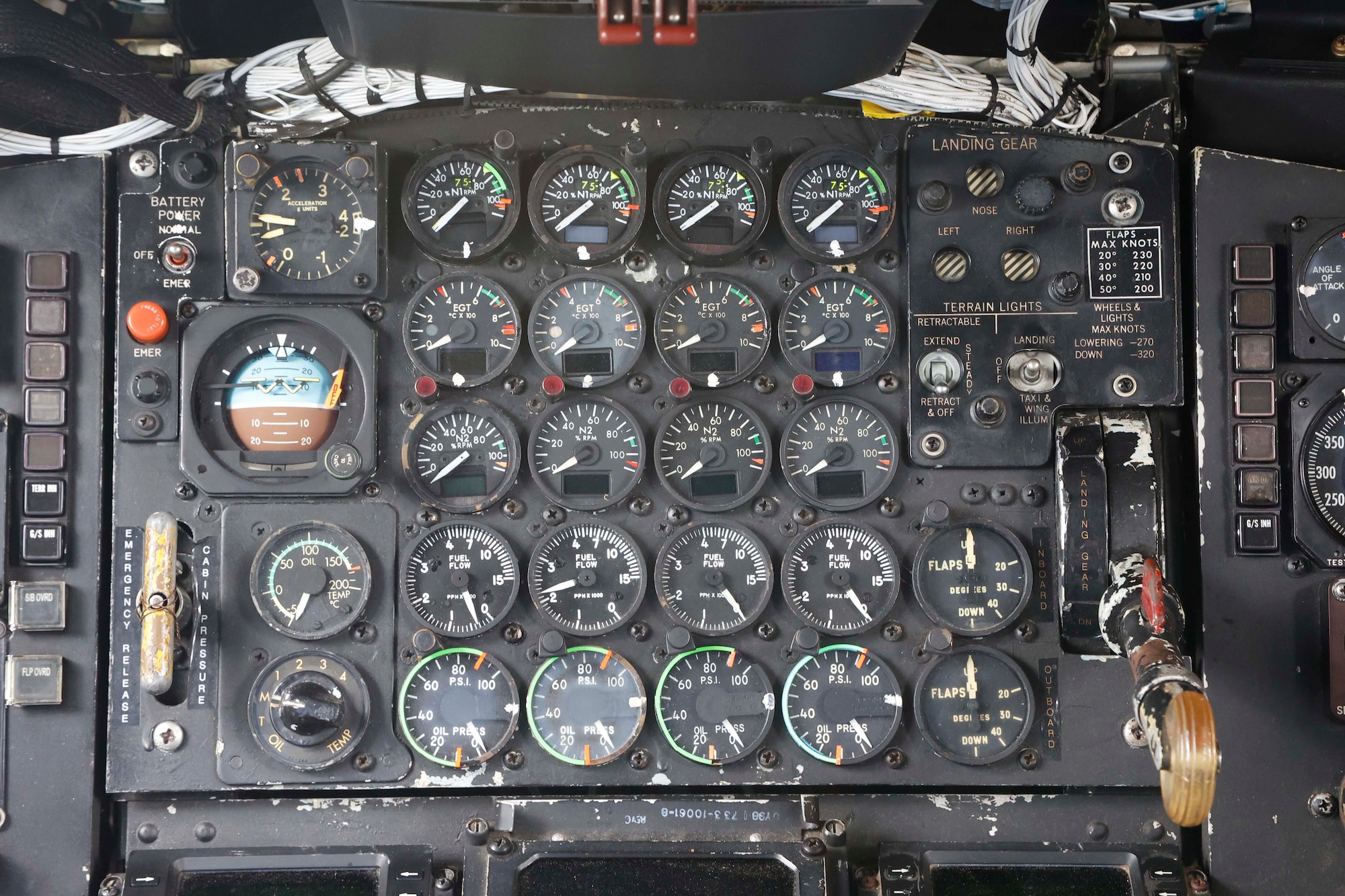 Interior view of the Boeing KC-135R Stratotanker, serial number 60-0329, which arrived at the National Museum of the U.S. Air Force on April 30, 2022.