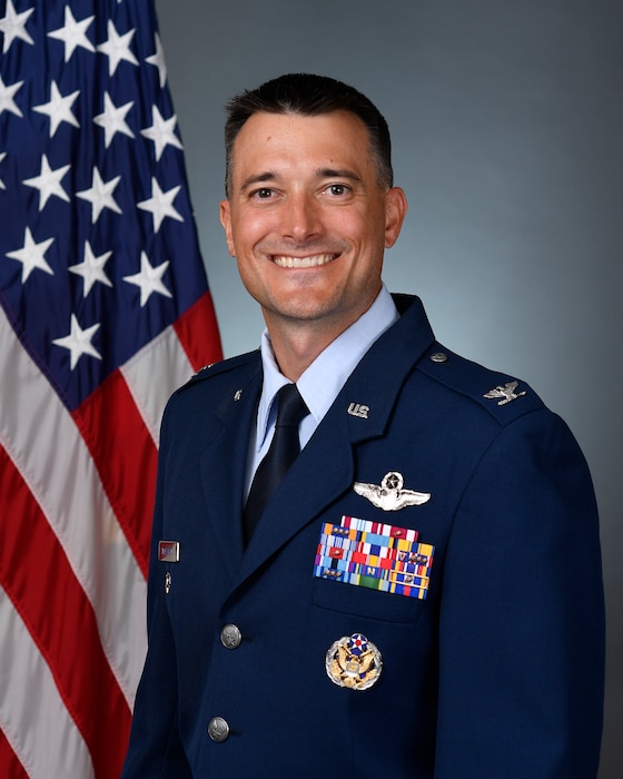 Col. Aaron Walenga, Bio (U.S. Air Force photo by Eric Dietrich)