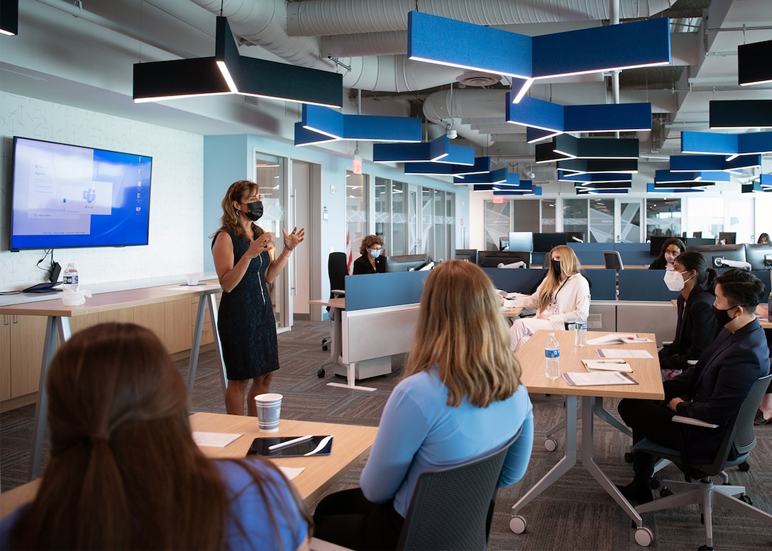 The students were given an overview of NSA’s mission and heard from more than 70 leaders from across the Agency.