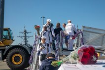 USS Gridley returns to Everett homeport