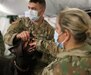 FORT MCCOY, WI -- U.S. Army Reserve Sgt. Trevor McCarson (left),
U.S. Army Reserve Capt. Gaby Shrader (right), with the 422nd Medical Detachment of Veterinary Services, based in Rockville, Md., explain the capabilities of a TraumaFX medical training aid during Global Medic Combat Support Training Exercise (CSTX) 86-22-02, Fort McCoy, Wisconsin, Aug. 11, 2022. CSTX 86-22-02 is a training exercise to empower leaders by implementing hands-on training and scenarios.
Climates. (U.S. Army photo by Sgt. Megan Fischer)
