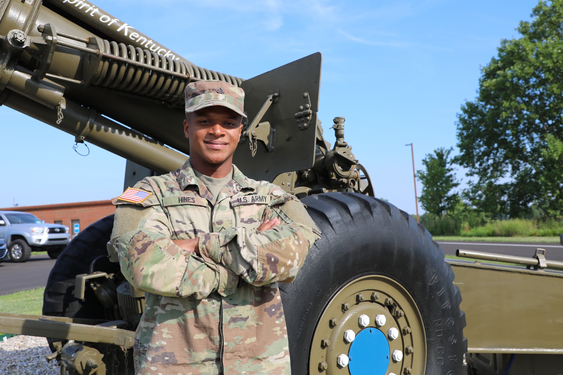 Hines arrived at his unit Ranger and Airborne qualified thanks to the Ranger Training Leadership Initiative (RTLI) program, a program in which only National Guard Soldiers qualify for.