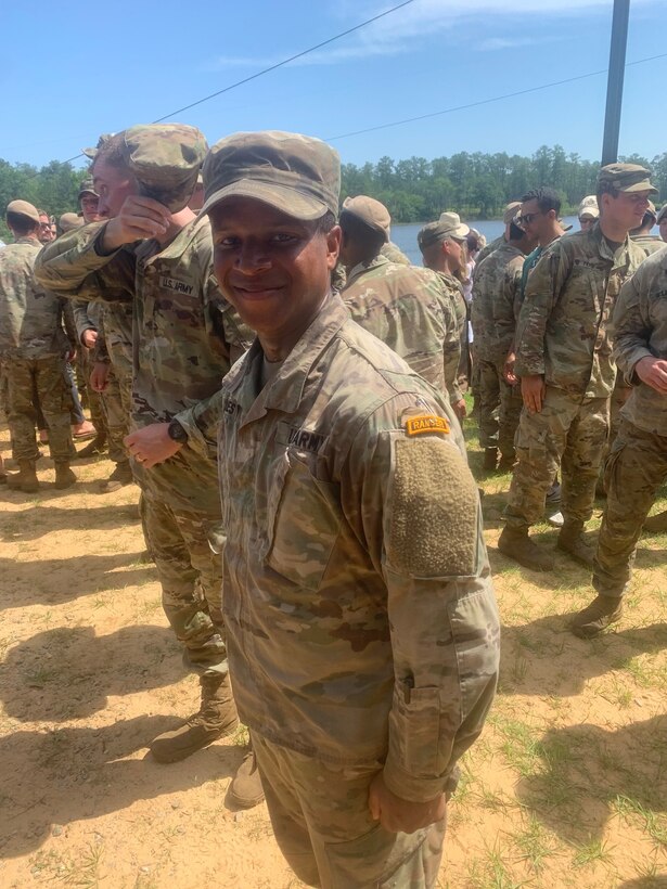 Hines arrived at his unit Ranger and Airborne qualified thanks to the Ranger Training Leadership Initiative (RTLI) program, a program in which only National Guard Soldiers qualify for.