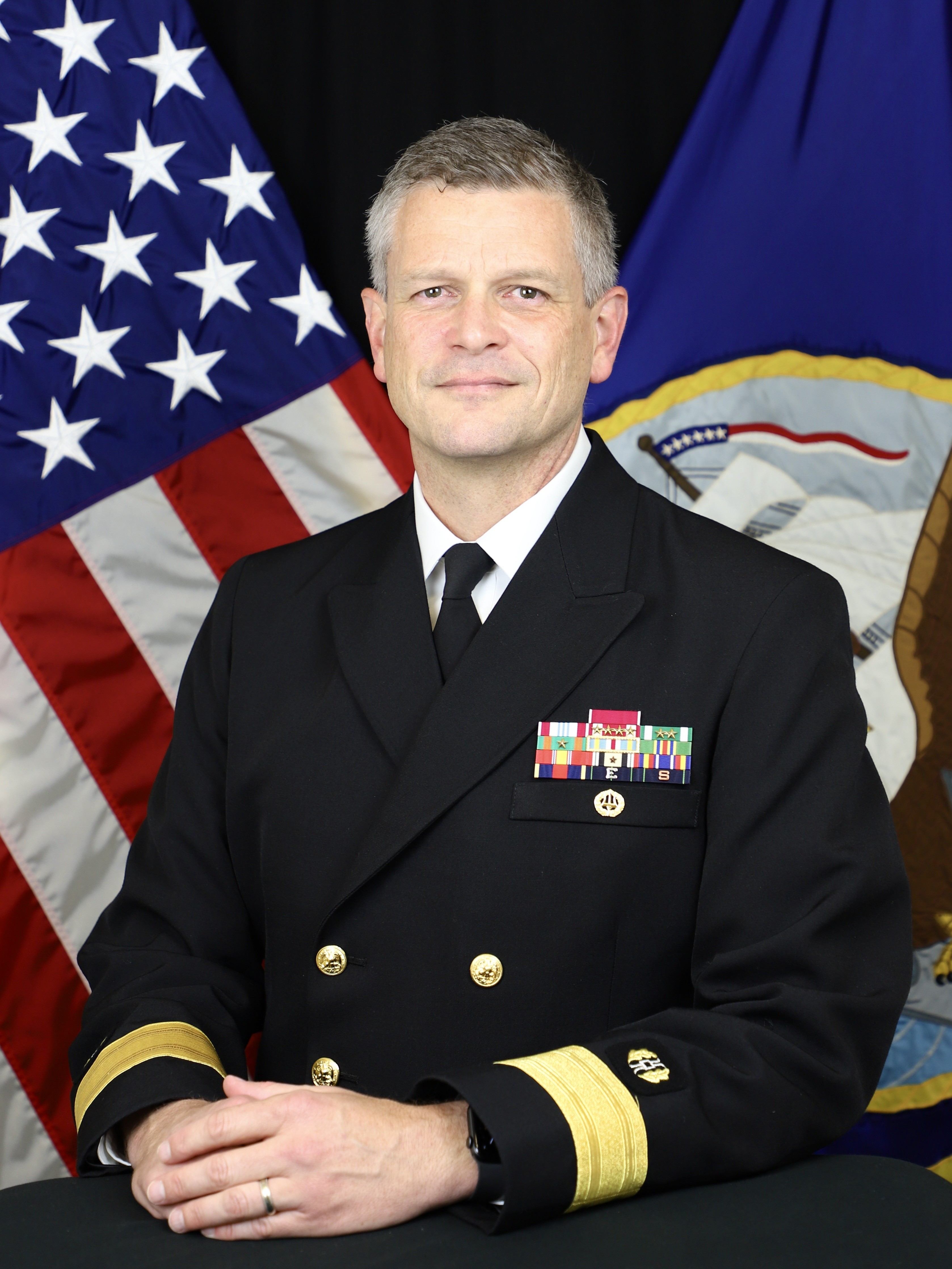 Rear Admiral Aaron C Rugh gt United States Navy gt BioDisplay