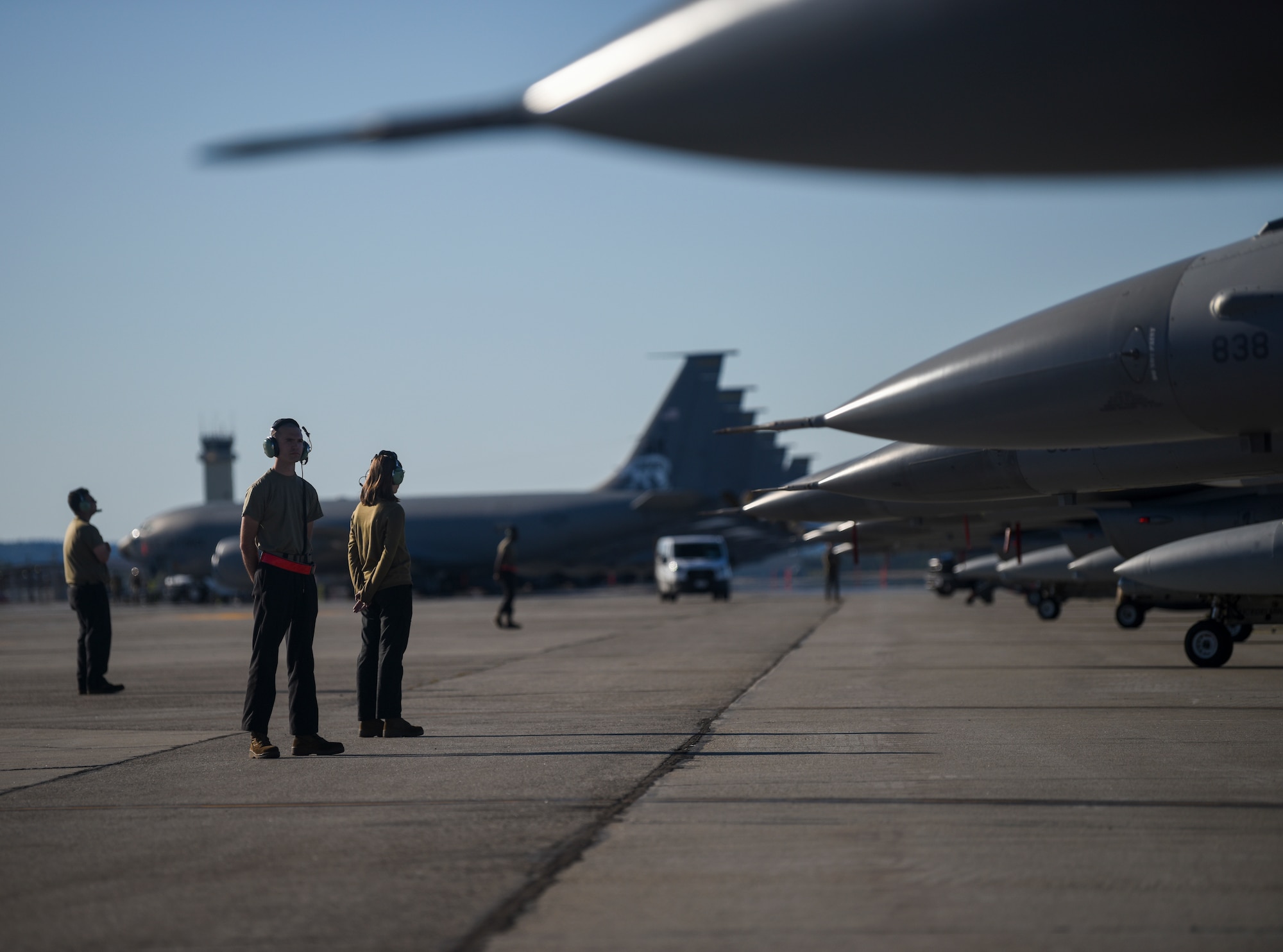 Wild Weasels on the flight line at RF-A 22-3