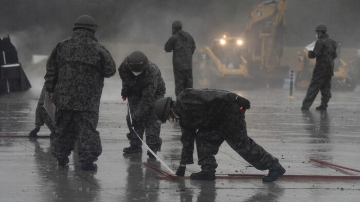 Bilateral Runway Repair Enhances Partnerships