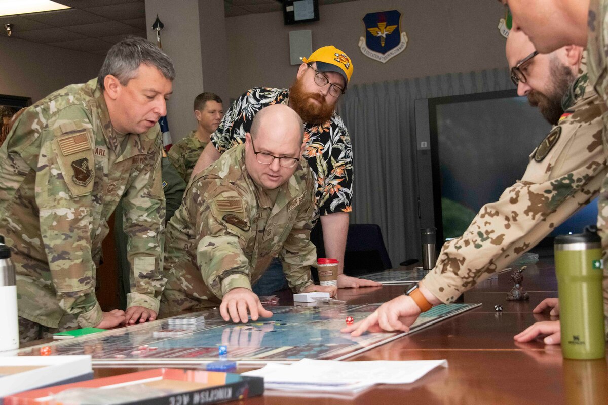 Maxwell AFB, Ala. - Maxwell Gunter personnel participate in KingFish Ace events, Game Day Bldg 1143, Lg Conf Rm Aug 5, 2022.(U. S. Air Force photo by Darius Hutton)