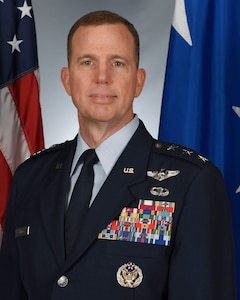 Lt. Gen. Gregory M. Guillot received his commission in 1989 from the U.S. Air Force Academy. He also holds a Master in Aeronautical Science from Embry-Riddle Aeronautical University and a Master of Strategic Studies from the National War College. He has commanded a flying squadron, operations group, two flying wings, and a Numbered Air Force, including the 965th Airborne Air Control Squadron, 380th Expeditionary Operations Group, 552nd Air Control Wing, 55th Wing, and Ninth Air Force (Air Forces Central).