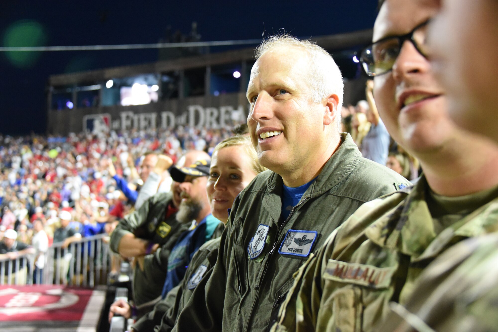 Flyover at the Field of Dreams > 185th Air Refueling Wing