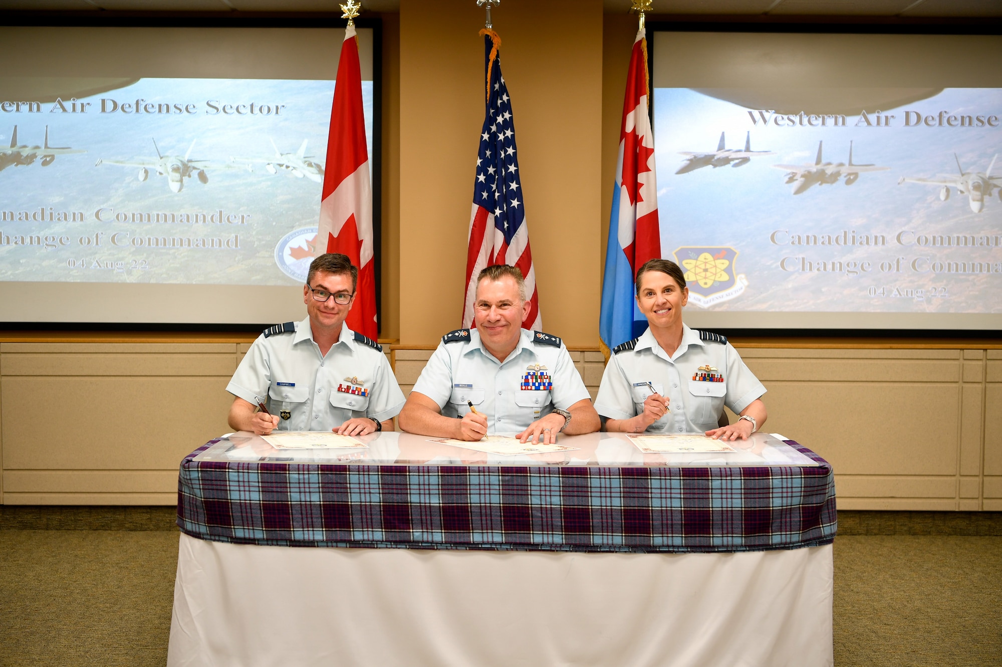 change of command scroll signing