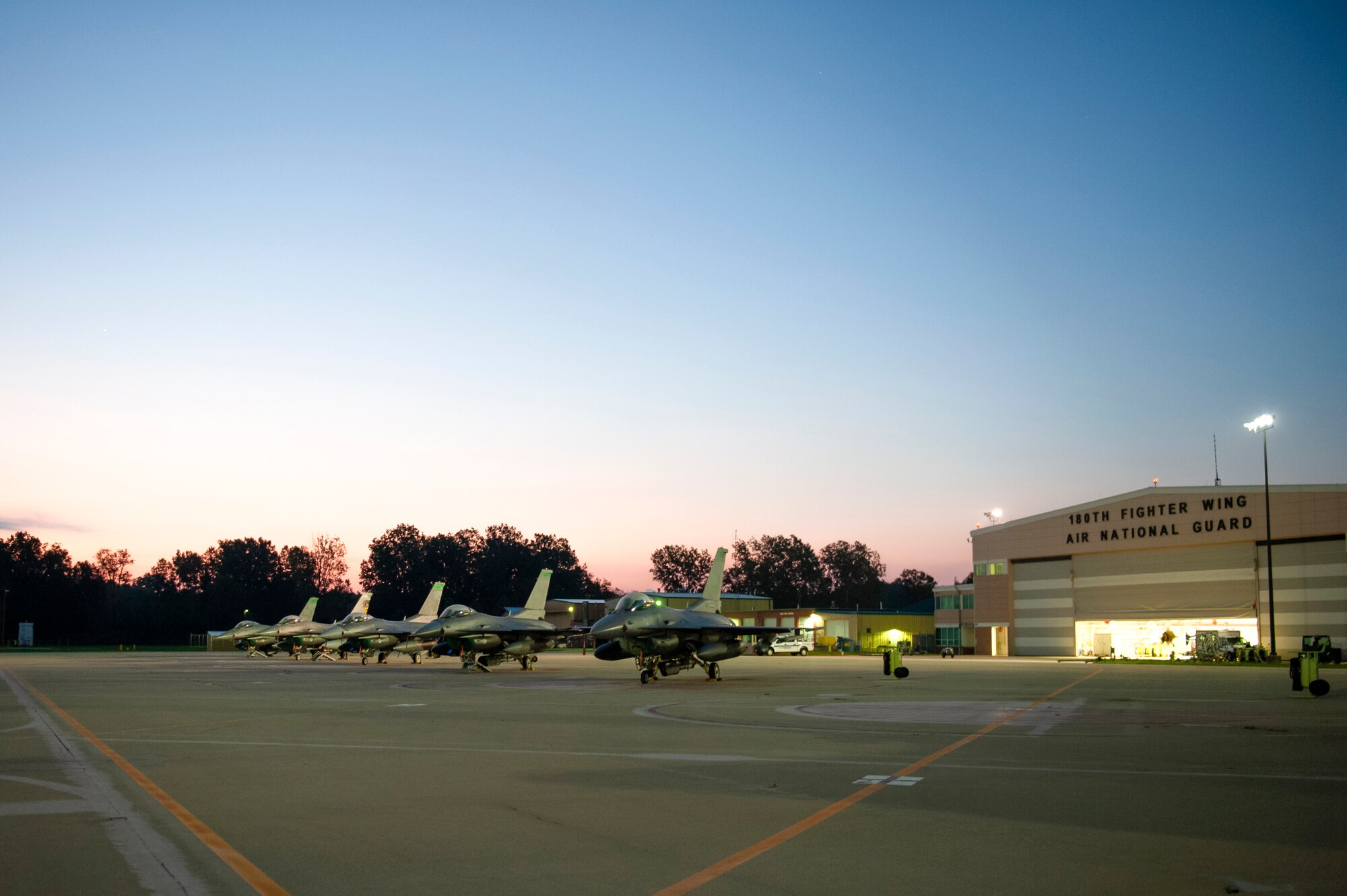 180FW Conducts Large-Scale Readiness Exercise