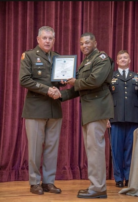 Officer Candidate School graduation