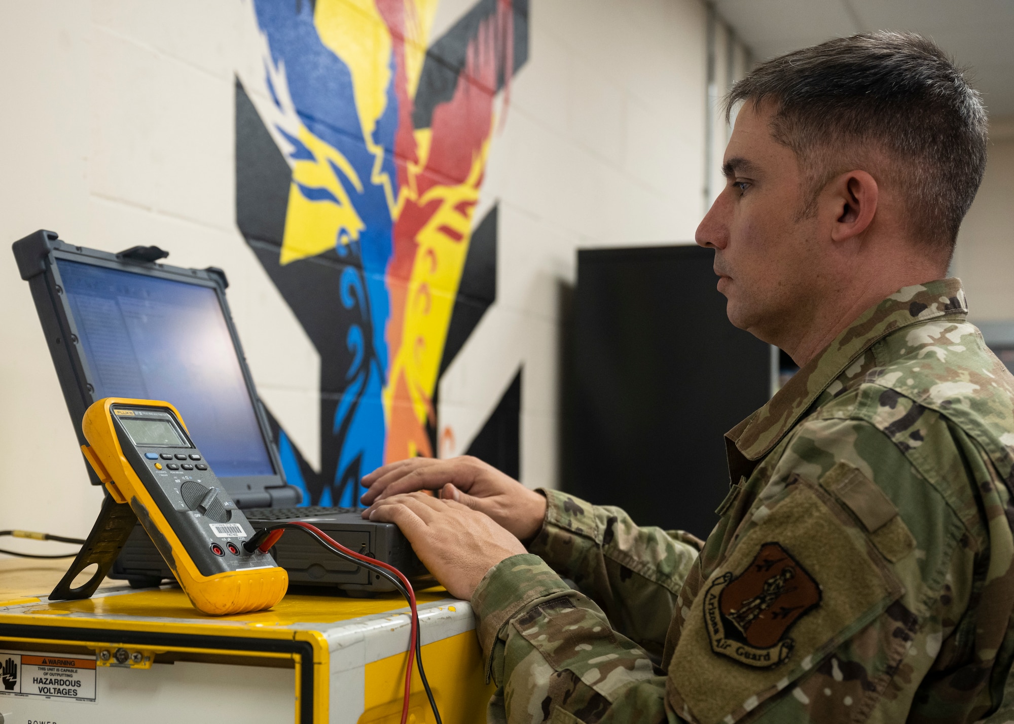 The E&E backshop analyzes, troubleshoots, and maintains aircraft E&E systems, associated components, subsystems, and test equipment.