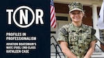 Profiles in Professionalism: Aviation Boatswain's Mate (Fuel) 2nd Class Kathleen Case (U.S. Navy graphic by Navy Reserve Force Public Affairs)