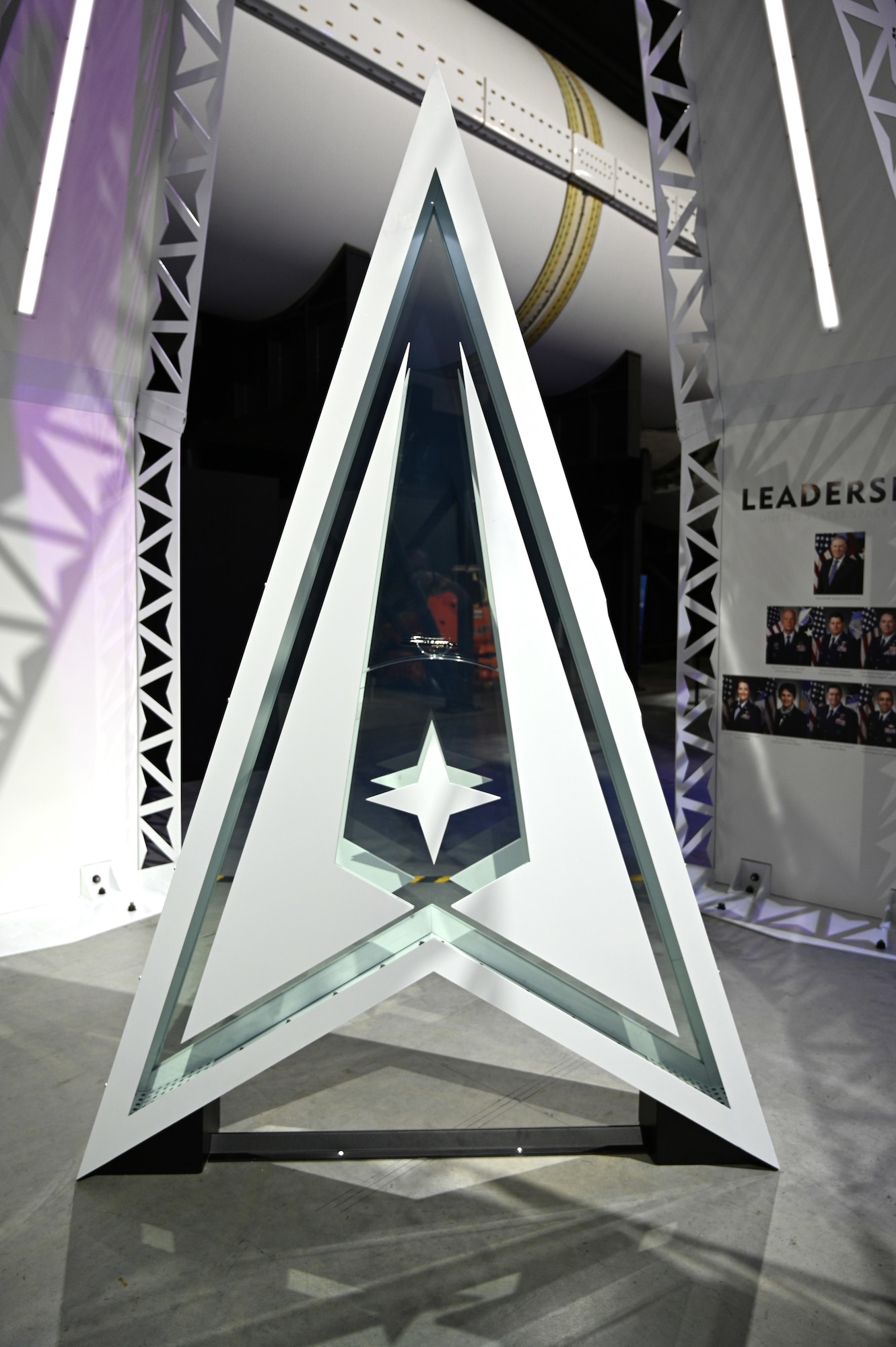 View of the U.S. Space Force Exhibit.