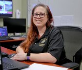 Jenna Chang has been the installation emergency manager for Marine Corps Logistics Base Albany since 2020. She has worked in various regions throughout the United States and brought with her to MCLB Albany a wealth of knowledge and experience. (U.S. Marine Corps by Jennifer Parks)